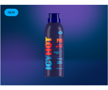 Icy Hot® PRO Dry Spray: front of can