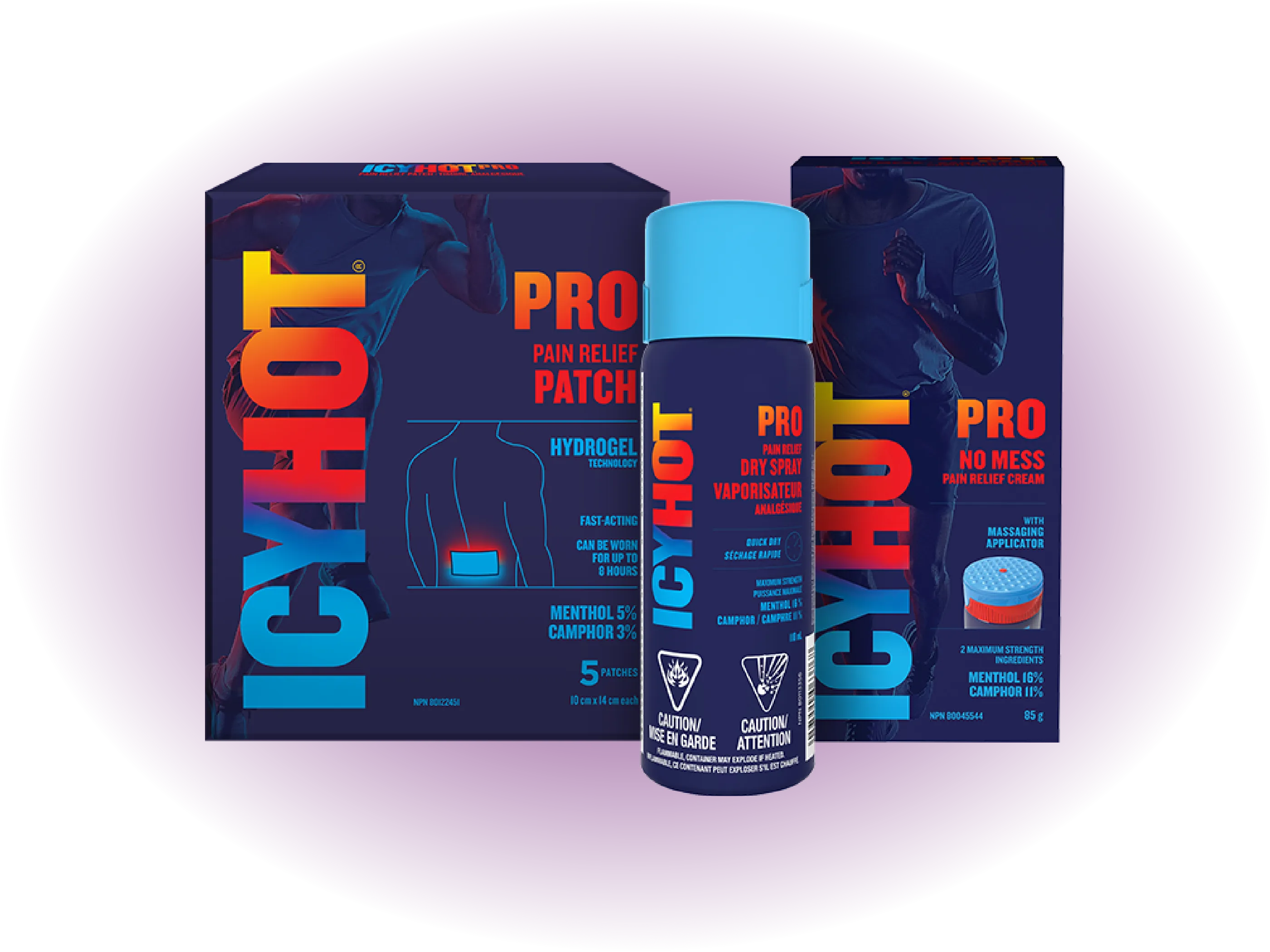 Icy Hot® PRO family lineup