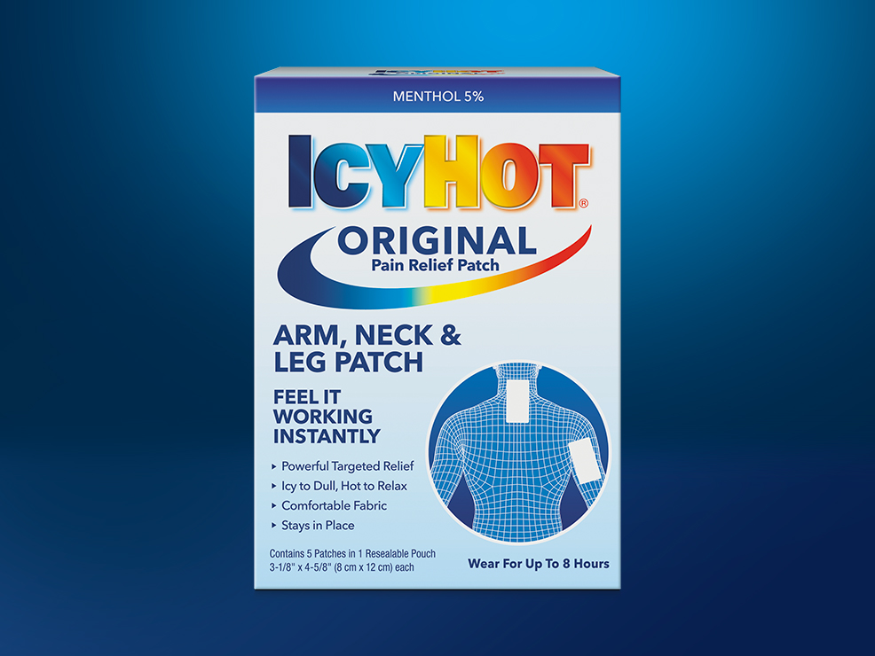 Arm, Neck and Leg Patch | Icy Hot® Pain Relief Patch