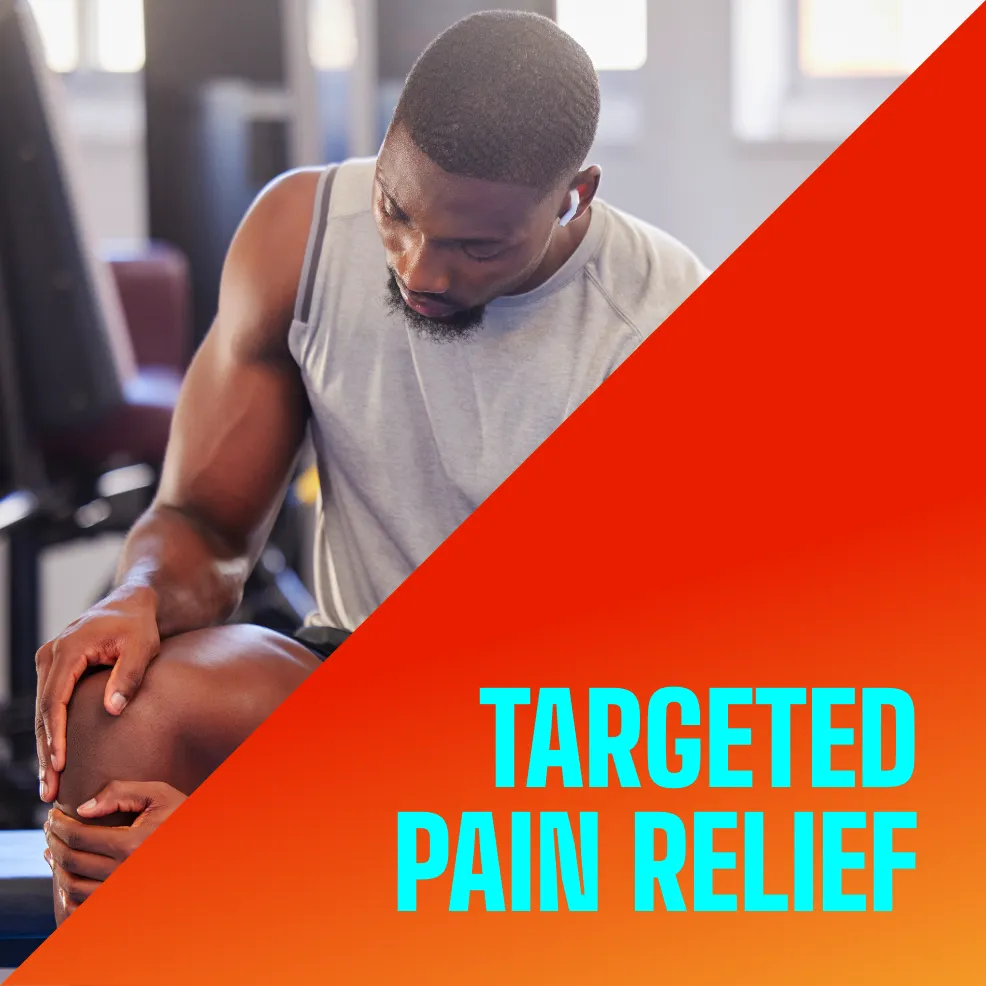 Packaging of Icy Hot® Advanced Cream and product benefit statements.