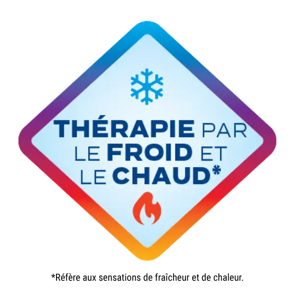 Ice + Heat Therapy logo used to define contrast therapy