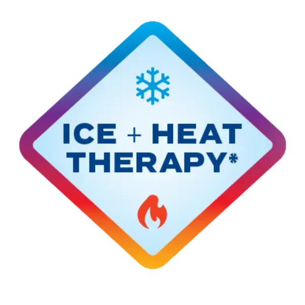Ice + Heat Therapy logo used to define contrast therapy
